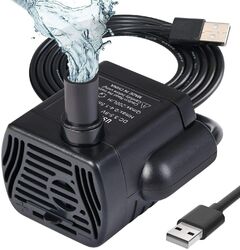 Mini Wasserpumpe Tauchpumpe USB Springbrunnen Pumpe Für Teich Garten Aquarium