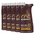 5 (5x1) Liter MANNOL SAE 5W-30 ENERGY Motoröl VW 502.00 / 505.00 / MB229.3