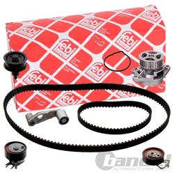 FEBI WASSERPUMPE + ZAHNRIEMENSATZ für AUDI A2 VW CADDY 3 GOLF 4 5 PLUS LUPO POLO