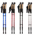 Nordic Walking Stöcke Wanderstöcke Teleskop Antischock Stock70-135cm verstellbar