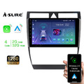 Autoradio Android 13 2+32G Carplay GPS Navi RDS WIFI Für Audi A6 C5 S6 1997-2004