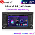 Für Audi A4 8E 8H B6 B7 2000-2009 Carplay Android Autoradio GPS NAVI BT DAB+ SAT