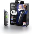 Braun ThermoScan 7 Ohrthermometer, Schwarze Edition mit Age Precision