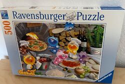 Gelini Puzzle "Pizza“ 500 Teile Ravensburger vollständig No 14251 4