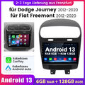 Für 2012-2020 Dodge Journey Fiat Freemont 6+128GB Autoradio GPS Navi CarPlay DAB