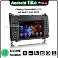 64GB Android 13 Navi Autoradio Carplay Mercedes A/B Klasse W169 W245 Vito Viano