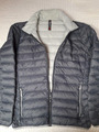 Superleichte Steppjacke hell-/dunkelgrau (180 g) Gr. M Top Zustand!