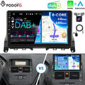 DAB+ 9" Android 13 Carplay Autoradio 4+64GB Für Mercedes Benz C Klasse W204 S204