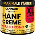 HANF CREME EXTRA STARK 300ml | Lindert Muskel, Gelenken, Knie, Schulterschmerzen