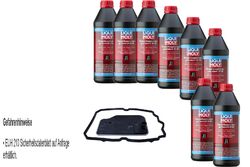 8 L Liqui Moly 8100 DSG Getriebeöl FEBI Getriebefilter für Mercedes-Benz