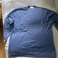 Kaschmir Pullover Langarm Peter Hahn Gr. 44 Blau Neu