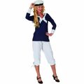 Matrosin Kostüm Sailor Heike für Damen Gr. S-XL Seefahrerin Fasching