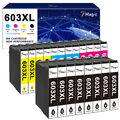 20x Patronen kompatibel für Epson 603XL WF-2810 2830 2850 XP-2100 3100 4100 2105