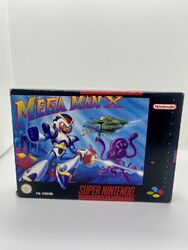 Super Nintendo Mega Man X Spiel inkl. OVP + Anleitung 