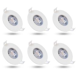 6x LED Einbaustrahler 5W IP44 Spot Feuchtraum Strahler ultraflach 3-Step Dimmbar⭐⭐⭐⭐⭐ Schneller Versand! Deutscher Händler