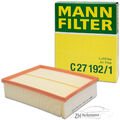 MANN C 27 192/1 Luftfilter Audi A4 Avant Cabrio Seat Exeo MANN-FILTER C27192/1