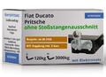 ANHÄNGERKUPPLUNG für Fiat Ducato Pritsche ab 06 starr GDW +7pol E-Satz JAEGER