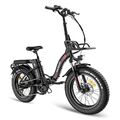 20 Zoll E-bike Elektrofahrrad Klapprad Fat bike 500W 22Ah Herren Damen Citybike