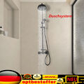 Retro Duschsystem Dusch Armatur Duschset Badezimmer Regendusche Brause Antik Neu