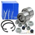 SKF 2x RADLAGER SATZ VORNE/HINTEN FÜR AUDI A3 TT VW BORA 1J GOLF 4 NEW BEETLE