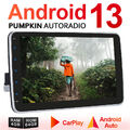 Pumpkin 10.1" Android 13 Autoradio 1 DIN GPS Navi 4GB 64GB Bluetooth DAB Carplay