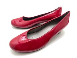 Jenny Damen Halbschuh Pumps Absatzschuh High Heels Rot Gr. 38,5 (UK 5,5)