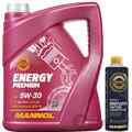 5L MOTORÖL MANNOL ENERGY PREMIUM 5W30 ÖL MOTORÖL+BENZIN KRAFTSTOFF ADDITIV 100ml