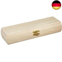 Artemio VIBB23 Federmappchen, rechteckig, Holz, Beige, 22 x 6,5 x 4,3 cm