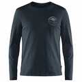 Fjallraven Forever Nature Badge LS T-Shirt Dark Navy