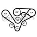 Continental ContiTech CT1015WP2PRO Wasserpumpe + Zahnriemensatz