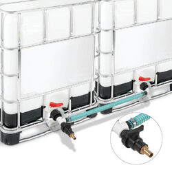 IBC Adapter Verbindungsset S60x6 32mm für 2 IBC Tanks Nebeneinander (1 1/4")