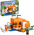 LEGO 21178 Minecraft Die Fuchs-Lodge, Spielzeug Für Jungen Und Mädchen Ab 8 Jahr