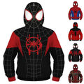 Kinder Jungen Spiderman 3D Druck Kapuzenjacke Mantel Hoodie Sweatshirt Kostüm