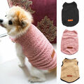 Haustier Hund Welpe Winter Warm Fleece Pullover Weste Mantel Jacke Bekleidung  Q