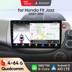 QualcommChip 4+64G Carplay Android Autoradio Für Honda Fit Jazz 2008-13 GPS Nav