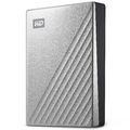 WD My Passport Ultra externe Festplatte 4 TB (mobiler Speicher, Metallgehäuse, h