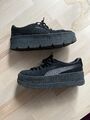 PUMA X FENTY Gr. 43 Plateau Creeper Suede High Heels Rihanna Plateau Sneaker