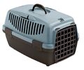 Hunde Katzen Box Transportbox mit Kunststofftüre Gulliver 1, Größe 48x32x31