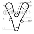 Continental Ctam CT1085K1 Zahnriemensatz für KIA Magentis Hyundai