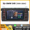 DAB+ 64GB Android 13 Autoradio Carplay GPS Navi Für BMW 3er E46 318 320 325 M3