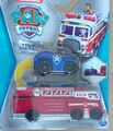 2x PAW Patrol Firetruck Marschall Chase Team Vehicle - True Metal 1:55 ✅