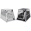 Hunde Transportbox Autotransportbox Alu Gitterbox Welpen Transportbox MDF Platte