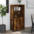 Homgoday Highboard Mehrzweckschrank Sideboard mit Stauraum Standschrank G3Z3