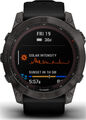 Garmin Fenix 7X Sapphire Solar 51mm Titangehäuse schwarz Gut – Refurbished