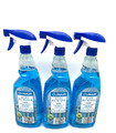 3x Clinair Glasreiniger  Spray 3x 1000ml Classic Glas Reiniger Set Neu