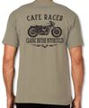 T-shirt classic motorcycle fans Cafe racer motorrad moto T-shirt