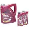 Getriebeöl Schaltgetriebe Öl 75W-80 MANNOL API GL 4 4 Liter + 2x 1 Liter