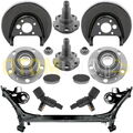 HINTERACHSE KOMPLETT FÜR AUDI A3 8L VW BORA GOLF 4 1J BEETLE SEAT LEON SKODA