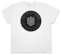 MEGA CITY ONE JUSTICE DEPT LOGO IV T-SHIRT - Judge Comic Dredd Department Eagle