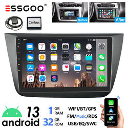 9" 32GB Autoradio Für SEAT ALTEA 2004-16 Android 13 GPS Navi WIFI BT RDS Carplay